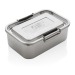 Lunch box étanche en acier inoxydable recyclé RCS cadeau d’entreprise