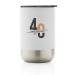 Mug en acier inoxydable recyclé RCS, Mug de voyage isolant publicitaire