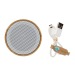 Enceinte 3W en bambou FSC® et ABS RCS cadeau d’entreprise