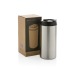 Mug Metro en acier inoxydable recyclé RCS, gadget écologique recyclé ou bio publicitaire