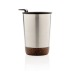 Tasse à café en liège et en acier inoxydable GRS, Accessoire en liège publicitaire