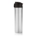 Bouteille 450ml verrouillage facile en plastique recyclé RCS, gadget écologique recyclé ou bio publicitaire