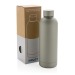 Bouteille isotherme 500ml en acier inoxydable recyclé RCS, gadget écologique recyclé ou bio publicitaire