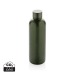 Bouteille isotherme 500ml en acier inoxydable recyclé RCS, gadget écologique recyclé ou bio publicitaire
