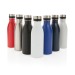 Bouteille d'eau 500ml en acier inoxydable recyclé RCS, gadget écologique recyclé ou bio publicitaire
