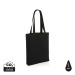 Sac tote en toile recyclée et non teintée Impact Aware™, Sac shopping durable publicitaire