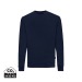 Pull à col rond en coton recyclé Iqoniq Zion cadeau d’entreprise
