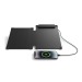 Panneau solaire portable en plastique recyclé 10W Solarpulse, Batterie, powerbank ou chargeur solaire publicitaire