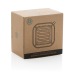 Enceinte 3W solaire en plastique recyclé RCS Sunwave, produit High-Tech écologique, bio, recyclé lié au développement durable publicitaire