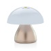 Lampe de table rechargeable par USB en plastique RCS Luming, lampe USB publicitaire