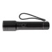 Torche robuste rechargeable par USB en aluminium recyclé RCS, Lampe torche publicitaire