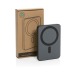 Powerbank magnétique 5000mAh en plastique RCS cadeau d’entreprise