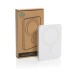 Powerbank magnétique 5000mAh en plastique RCS, Batterie de secours ou powerbank publicitaire