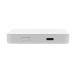 Powerbank magnétique 5000mAh en plastique RCS, Batterie de secours ou powerbank publicitaire
