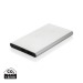 Powerbank 4000mAh en plastique recyclé/aluminium RCS cadeau d’entreprise