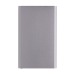 Powerbank 4000mAh en plastique recyclé/aluminium RCS, Batterie de secours ou powerbank publicitaire