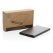 Powerbank 4000mAh en plastique recyclé/aluminium RCS cadeau d’entreprise