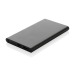 Powerbank 4000mAh en plastique recyclé/aluminium RCS, Batterie de secours ou powerbank publicitaire