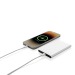 Powerbank 4000mAh en plastique recyclé/aluminium RCS, Batterie de secours ou powerbank publicitaire