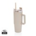 Mug 900ml avec poignée en plastique recyclé RCS , Mug isotherme publicitaire