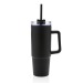Mug 900ml avec poignée en plastique recyclé RCS , Mug isotherme publicitaire