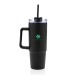 Mug 900ml avec poignée en plastique recyclé RCS , Mug isotherme publicitaire