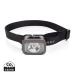 Lampe torche frontale en ABS recyclé RCS Gear X cadeau d’entreprise
