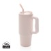 Mug 900ml en acier inoxydable recyclé Embrace RCS, Mug isotherme publicitaire