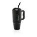 Mug 900ml en acier inoxydable recyclé Embrace RCS, Mug isotherme publicitaire
