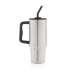 Mug 900ml en acier inoxydable recyclé Embrace RCS, Mug isotherme publicitaire