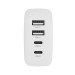 Chargeur de voyage en plastique RCS TravelCharge Pro cadeau d’entreprise