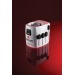 SKROSS Adaptateur de Voyage universel 3-Pôles Pro, prise électrique universelle et adaptateur universel de voyage publicitaire