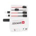 SKROSS Adaptateur de voyage universel MUV 65W PD avec USB, prise électrique universelle et adaptateur universel de voyage publicitaire