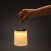 Lampe de table rechargeable en plastique recyclé RCS Limio, randonnée publicitaire