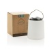 Lampe de table rechargeable en plastique recyclé RCS Limio cadeau d’entreprise