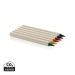 Set de 6 crayons de couleur GRS Infinity Micki cadeau d’entreprise