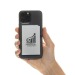 Porte-cartes magnétique pour téléphone en aluminium, Porte-cartes pour smartphone publicitaire