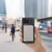 Porte-cartes magnétique pour téléphone en aluminium cadeau d’entreprise