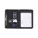 Conférencier A4 zippé sans stylo, calculatrice publicitaire