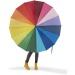 Miniature du produit Parapluie grand golf 'arc-en-ciel' 3