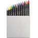 Set de 12 crayons gras, Crayon gras et crayon de cire publicitaire
