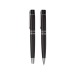 Parure de stylo bille et roller Charles Dickens, Parure avec stylo roller publicitaire