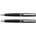 Parure de stylo bille et roller Charles Dickens, Parure avec stylo roller publicitaire