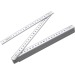 Miniature du produit Mètre pliable de charpentier longueur 2 mètres 5