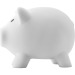 Tirelire en plastique, cochon publicitaire