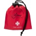 Kit de premiers secours dans une pochette en nylon, trousse pharmacie de secours publicitaire