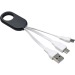 Kit composé de 3 câbles, cable iphone ipad et mac publicitaire