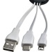 Kit composé de 3 câbles, cable iphone ipad et mac publicitaire