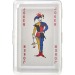 Jeu de 54 cartes sous étui plastique, jeu de cartes publicitaire