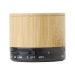Enceinte sans fil en bambou, Enceinte en bois ou bambou publicitaire